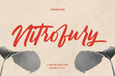 Nitrofury Font