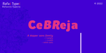 Cebreja Font Family