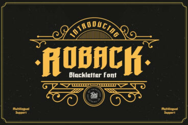 Roback Font