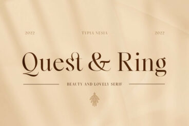 Quest and Ring Font