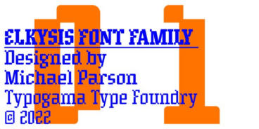 Elkysis Font Family