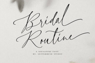 Bridal Routine Font