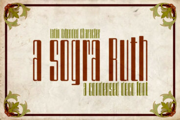 A Sogra Ruth Font