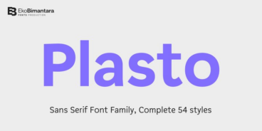 Plasto Font Family