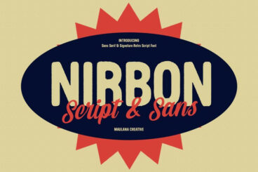 Nirbon Duo Font