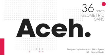 Aceh Font Family