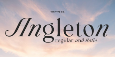 TAN Angleton Font Family
