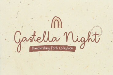 Gastella Night Font