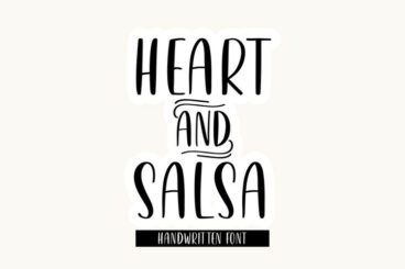 Heart & Salsa Font