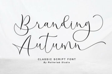 Branding Autumn Font