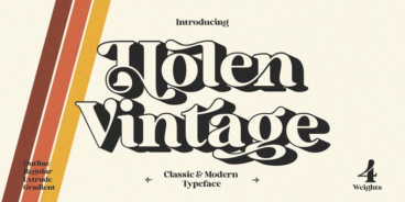Holen Vintage Font Family