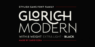 Glorich Font Family