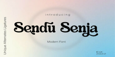 Sendu Senja Font