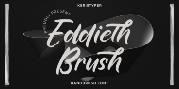 Eddieth Brush Font