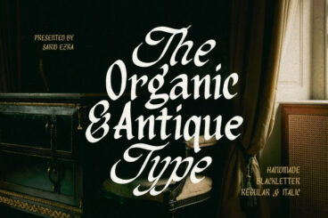 Organic Antique Font
