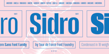 Sidro Font Family