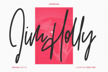 Jim Holly Font