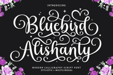 Bluebird Alishanty Font