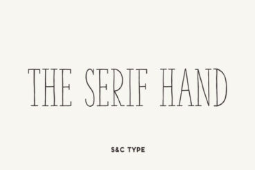 The Serif Hand Font Family