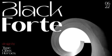 Black Forte Font Family