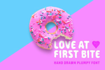Love At First Bite Font