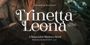 Trinetta Leona - Modern Serif Typeface
