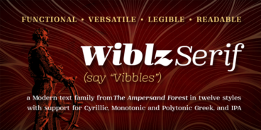 Wiblz Serif Font Family