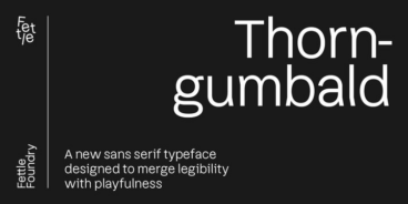 Thorngumbald Font Family