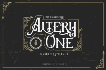 Artery One Font