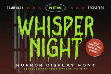 Whisper Night Font