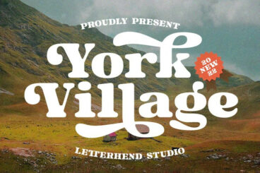 York village Font