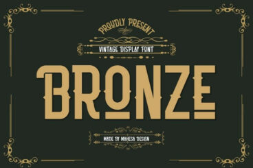 Bronze Font