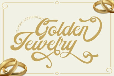 Golden Jewelry Font