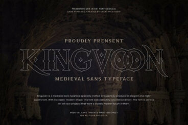 Kingvoon Medieval Business Font