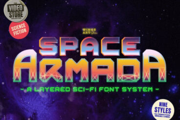 Space Armada Font