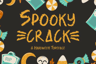 Spooky Crack Font