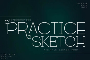 Practice Sketch Font