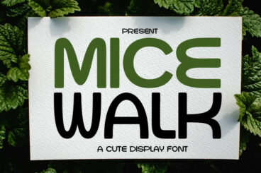 Micewalk Font