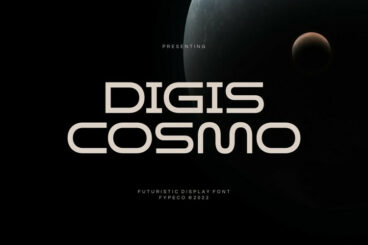 Digis Cosmo Font