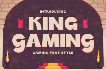 King Gaming Font