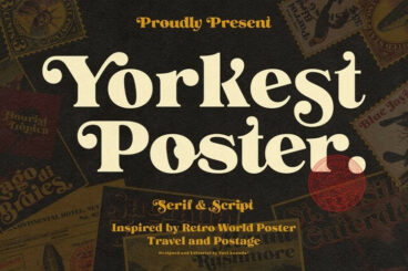 Ns Yorkest Poster Font