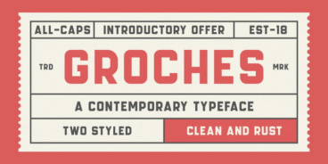 GROCHES Font Family