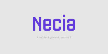 Necia Family Font