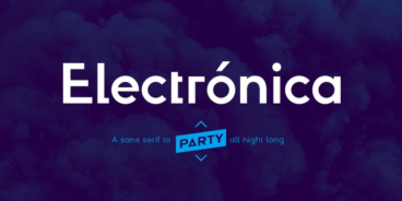Electronica Family Font