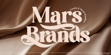 Mars Brands Font