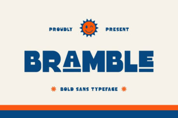 Bramble - Bold Sans Typeface Font