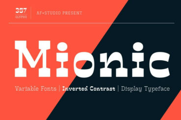 Mionic Variable Fonts