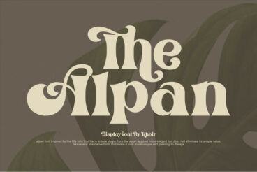The Alpan Font