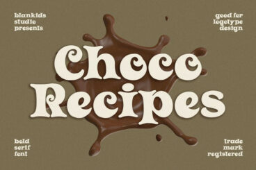 Choco Recipes Font