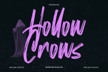 Hollow Crows Font